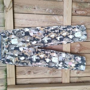 🏵Anthropologie Pilcro and the Letterpress Pant Splatter Straight Leg Cargo Pant